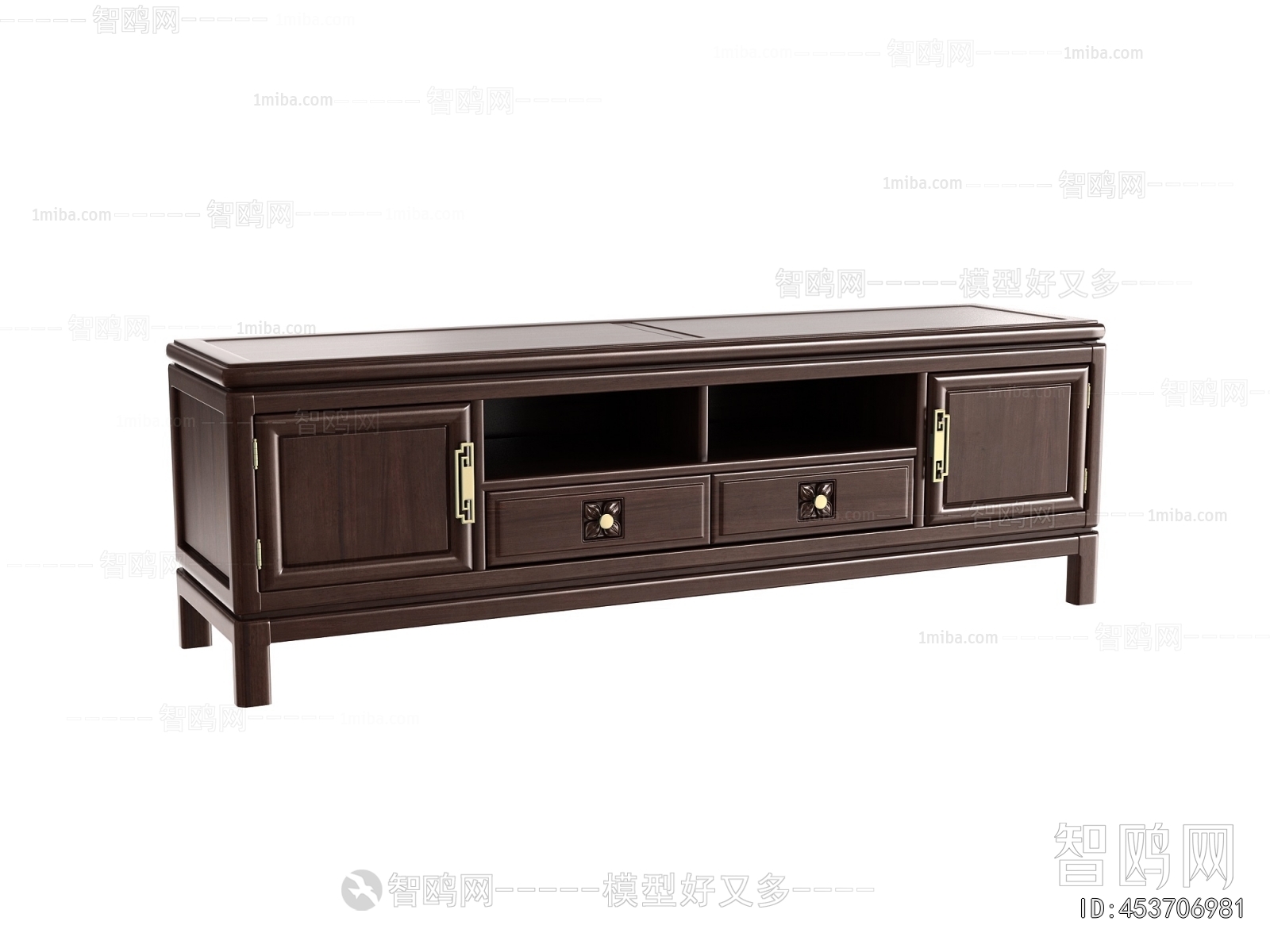 New Chinese Style TV Cabinet