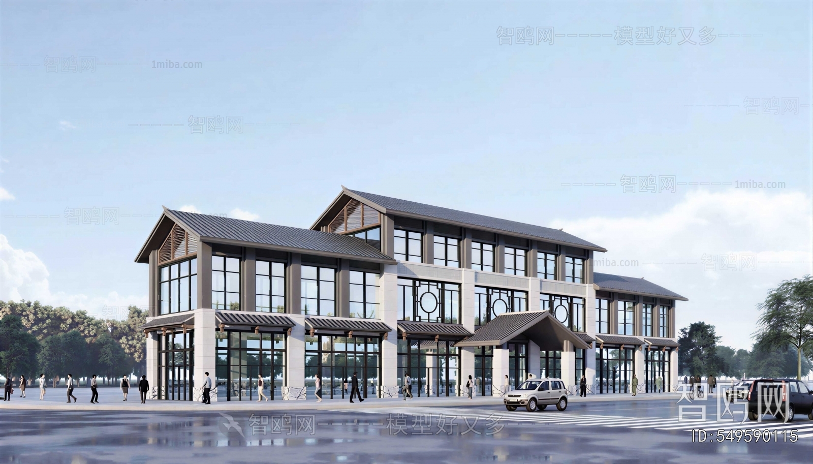 Modern Building Appearance