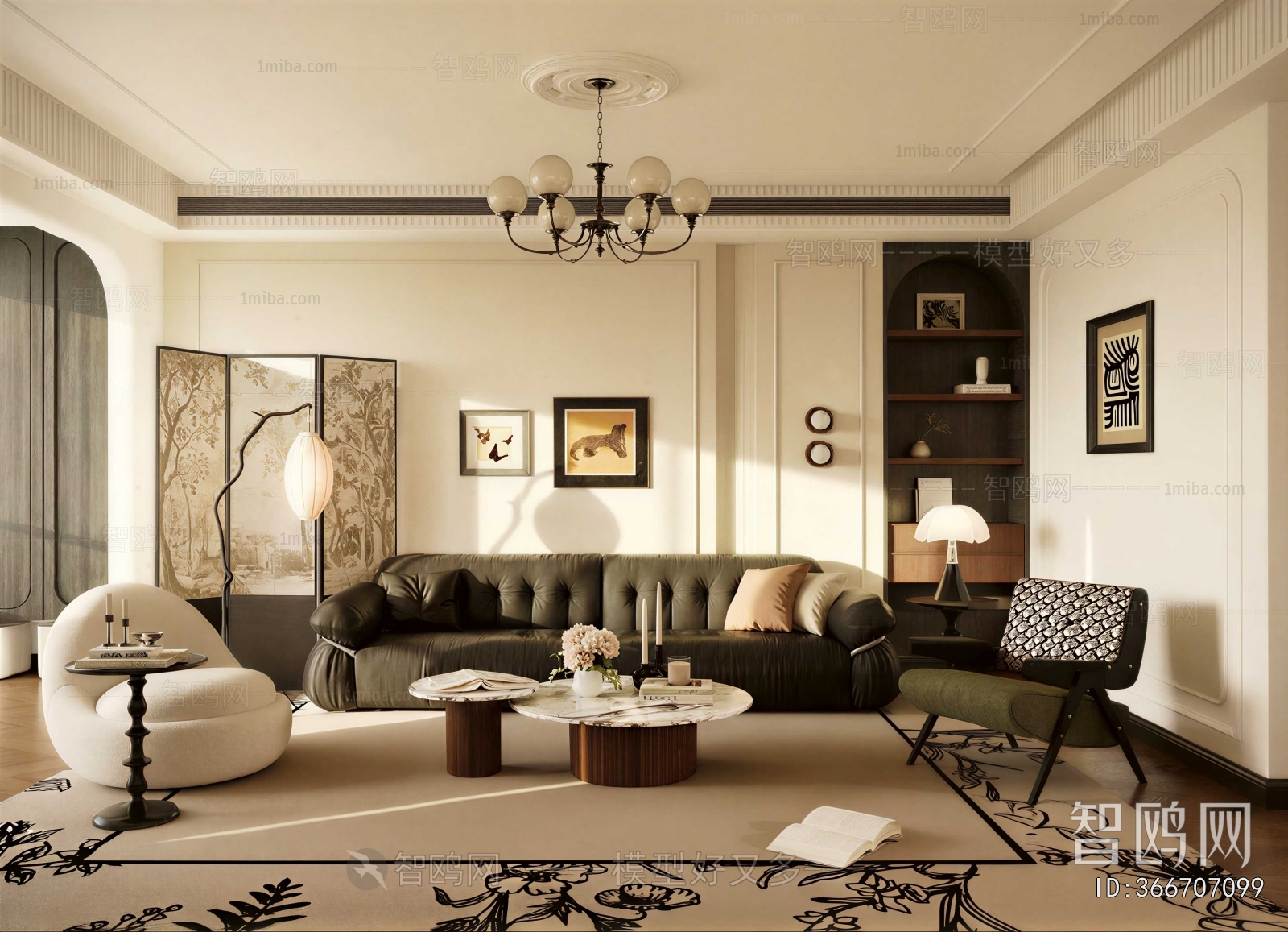 French Style A Living Room