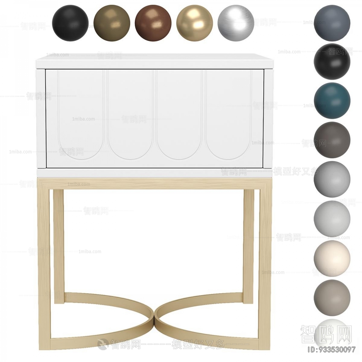 Modern Bedside Cupboard
