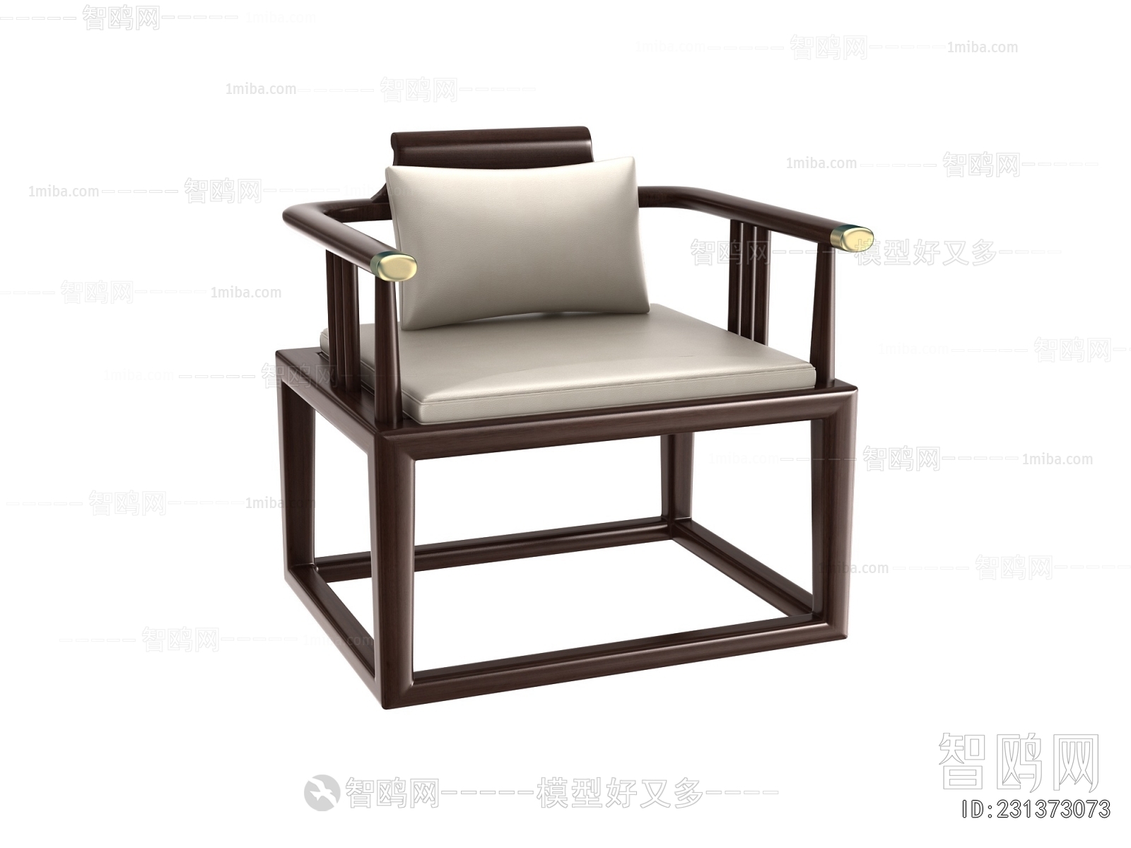 New Chinese Style Lounge Chair