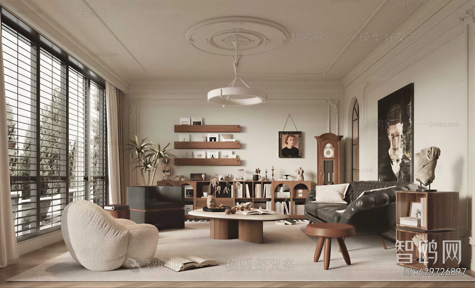 American Style A Living Room