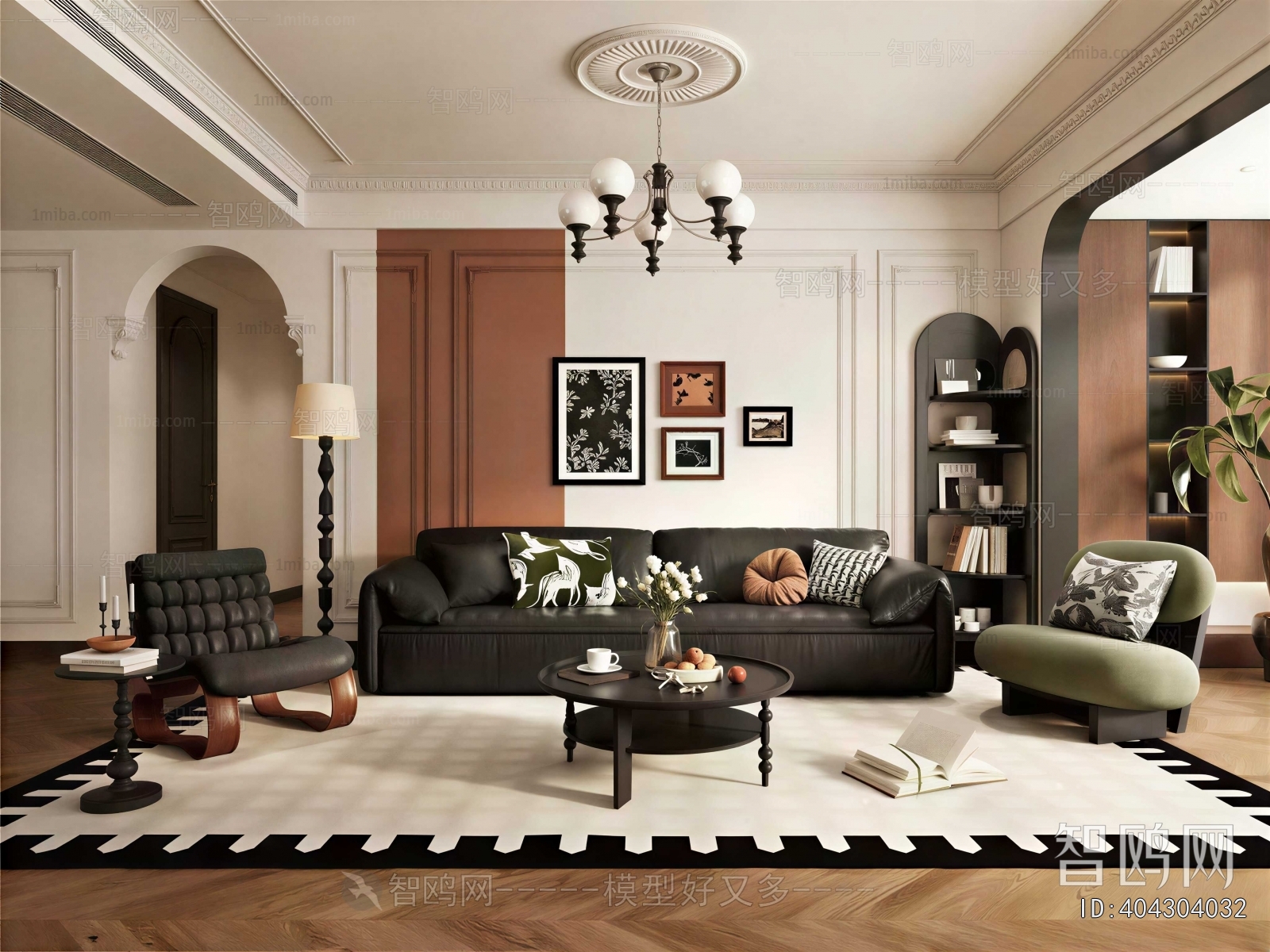 French Style A Living Room