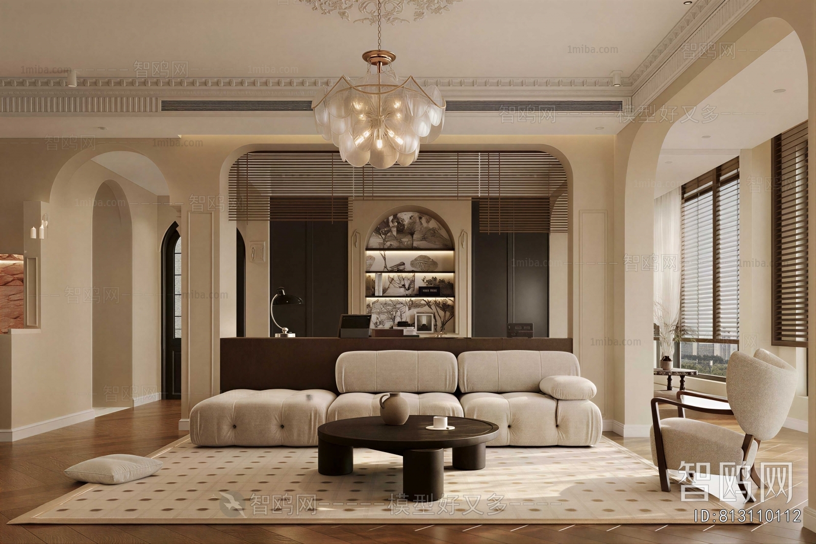 French Style A Living Room