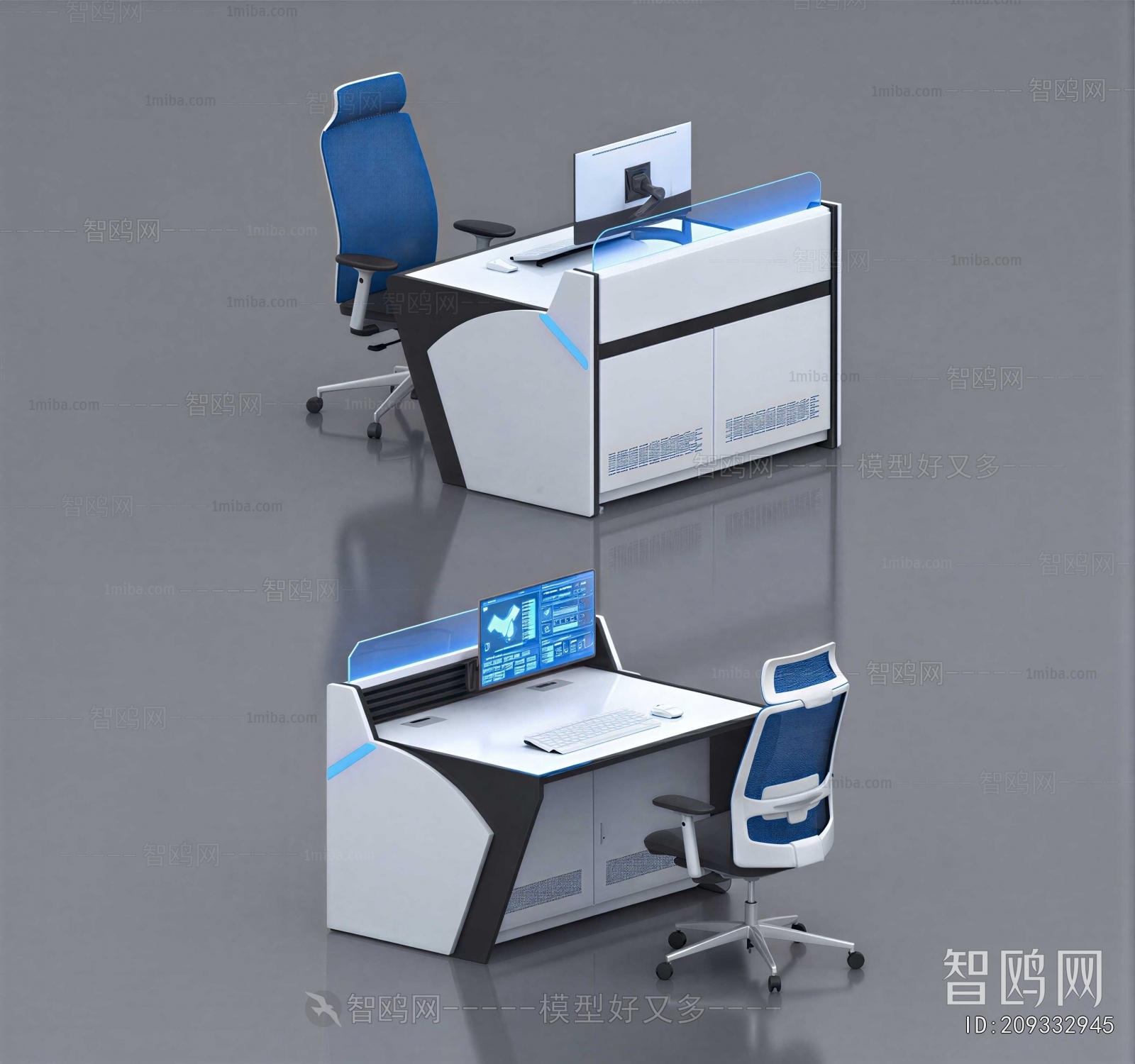 Modern Office Desk And Chair