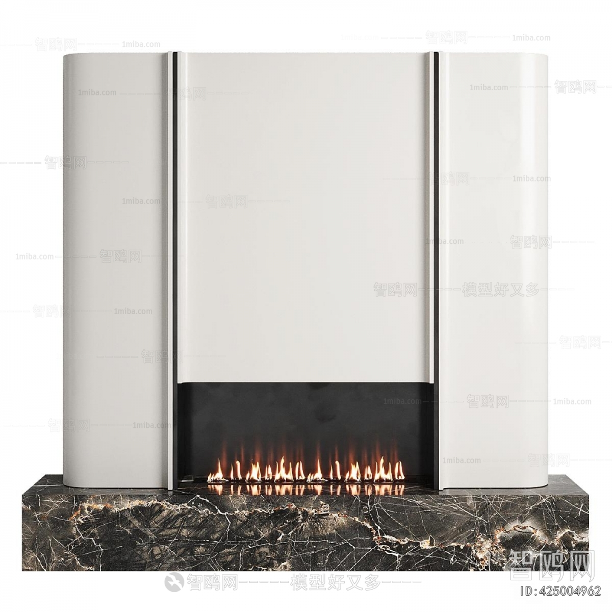 Modern Electronic Fireplace