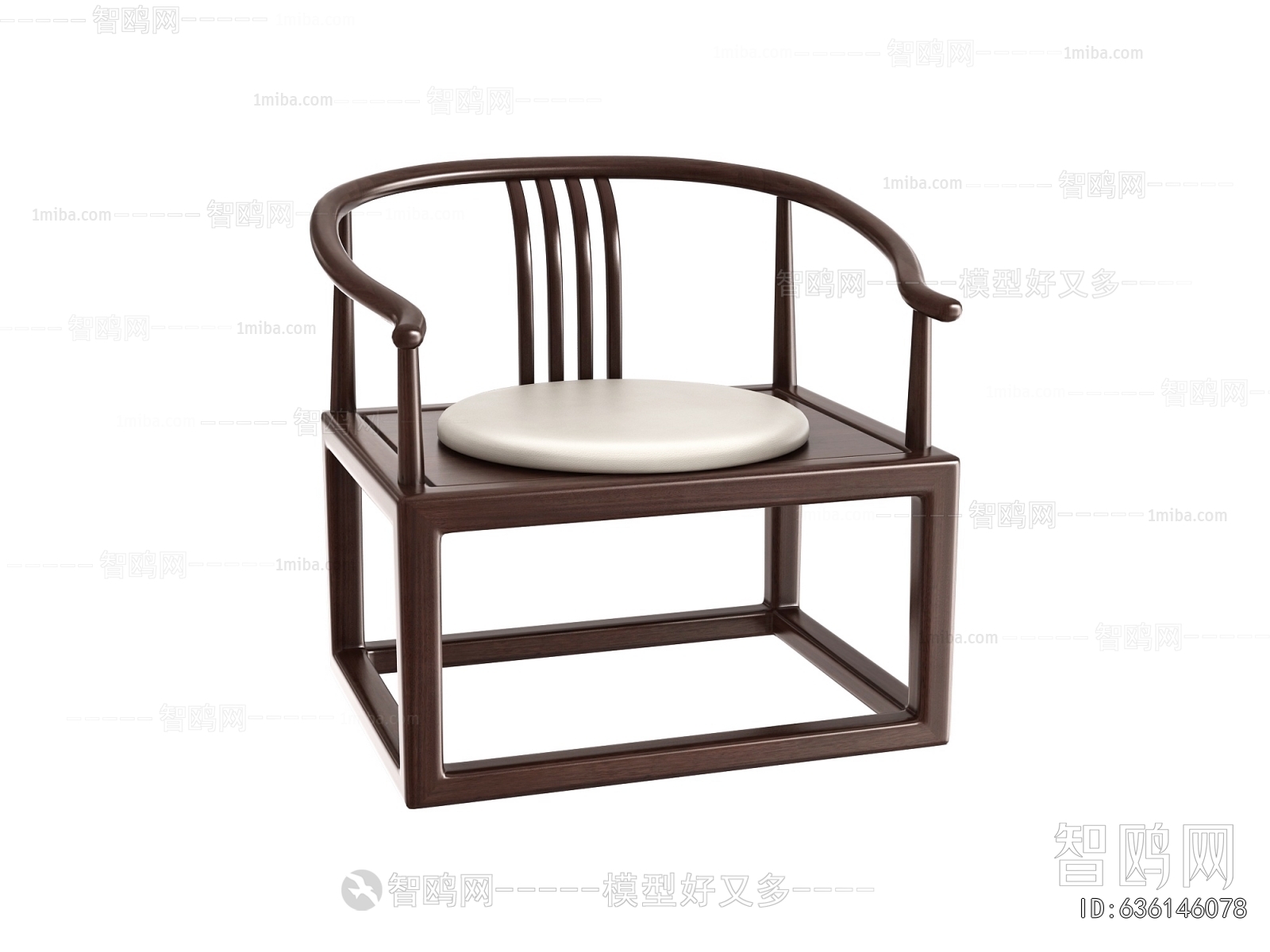 New Chinese Style Lounge Chair