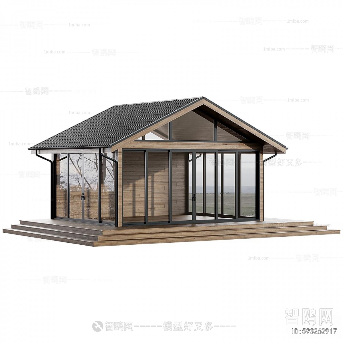Modern Glass Sunshine Room