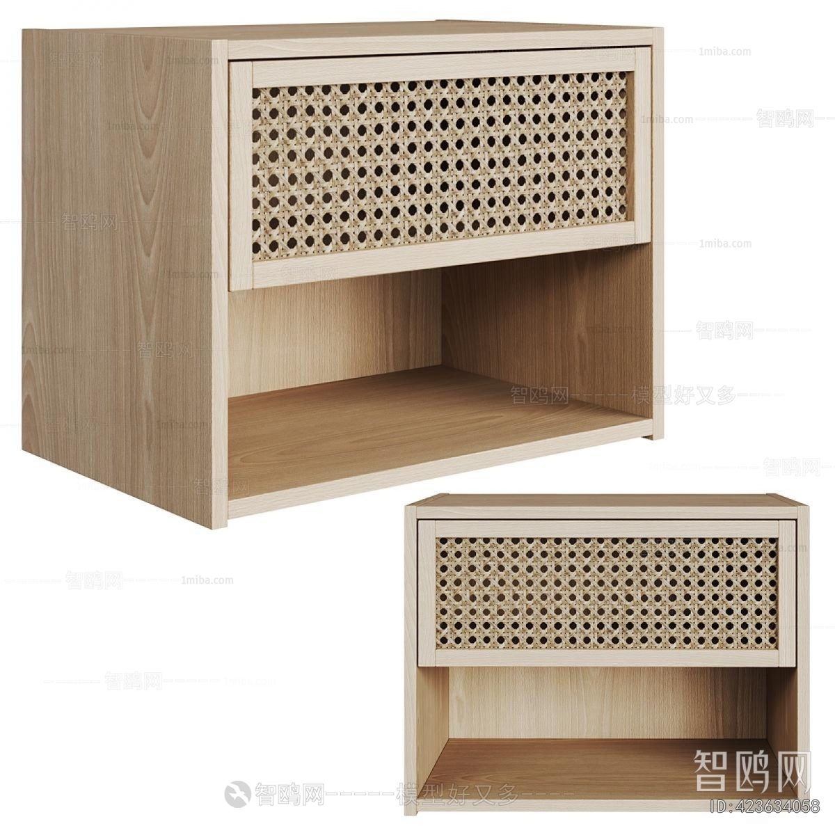 Modern Bedside Cupboard