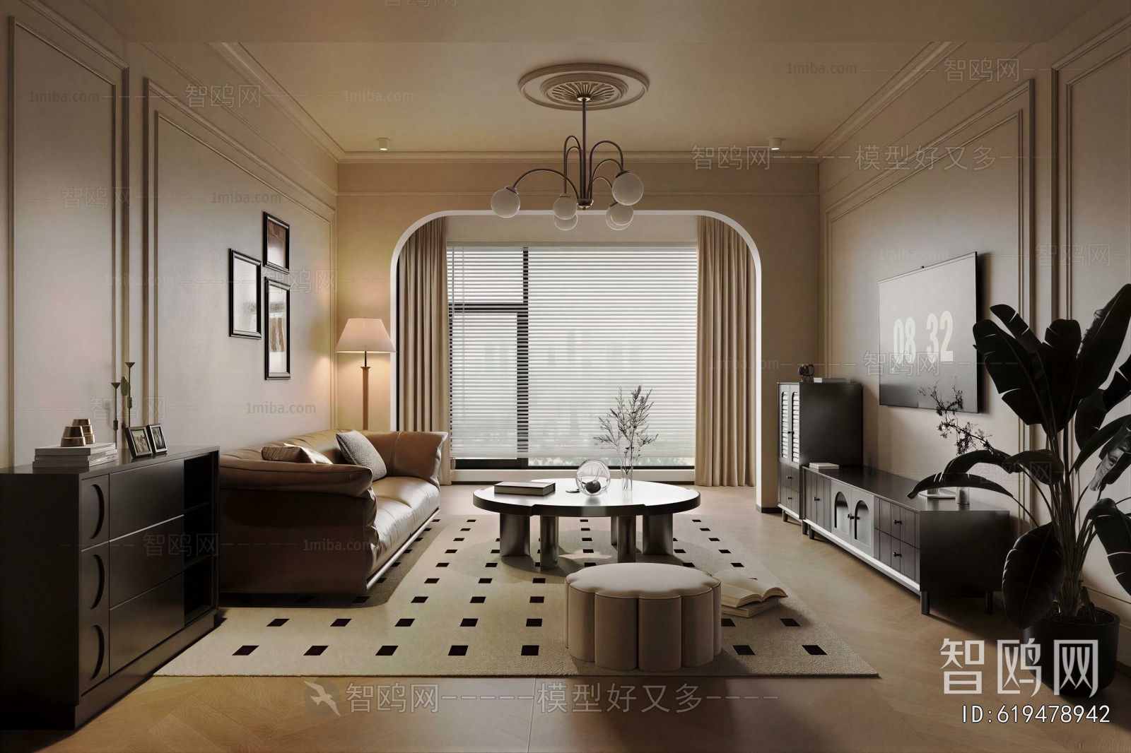 American Style A Living Room