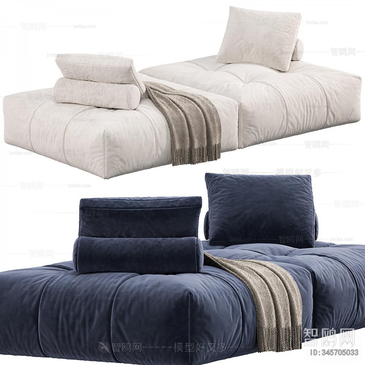 Modern Multi Person Sofa