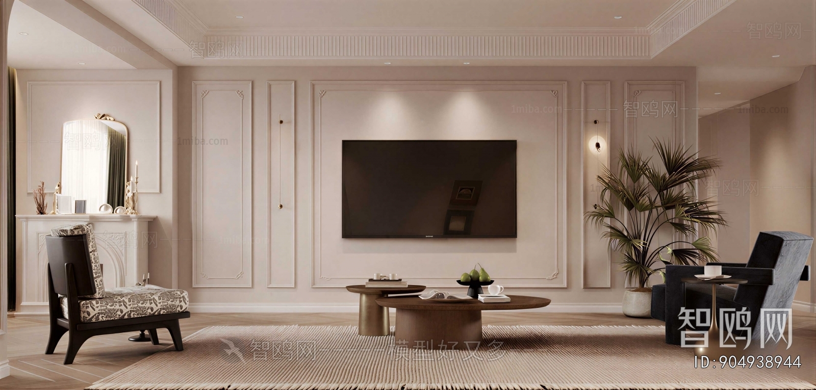 French Style A Living Room
