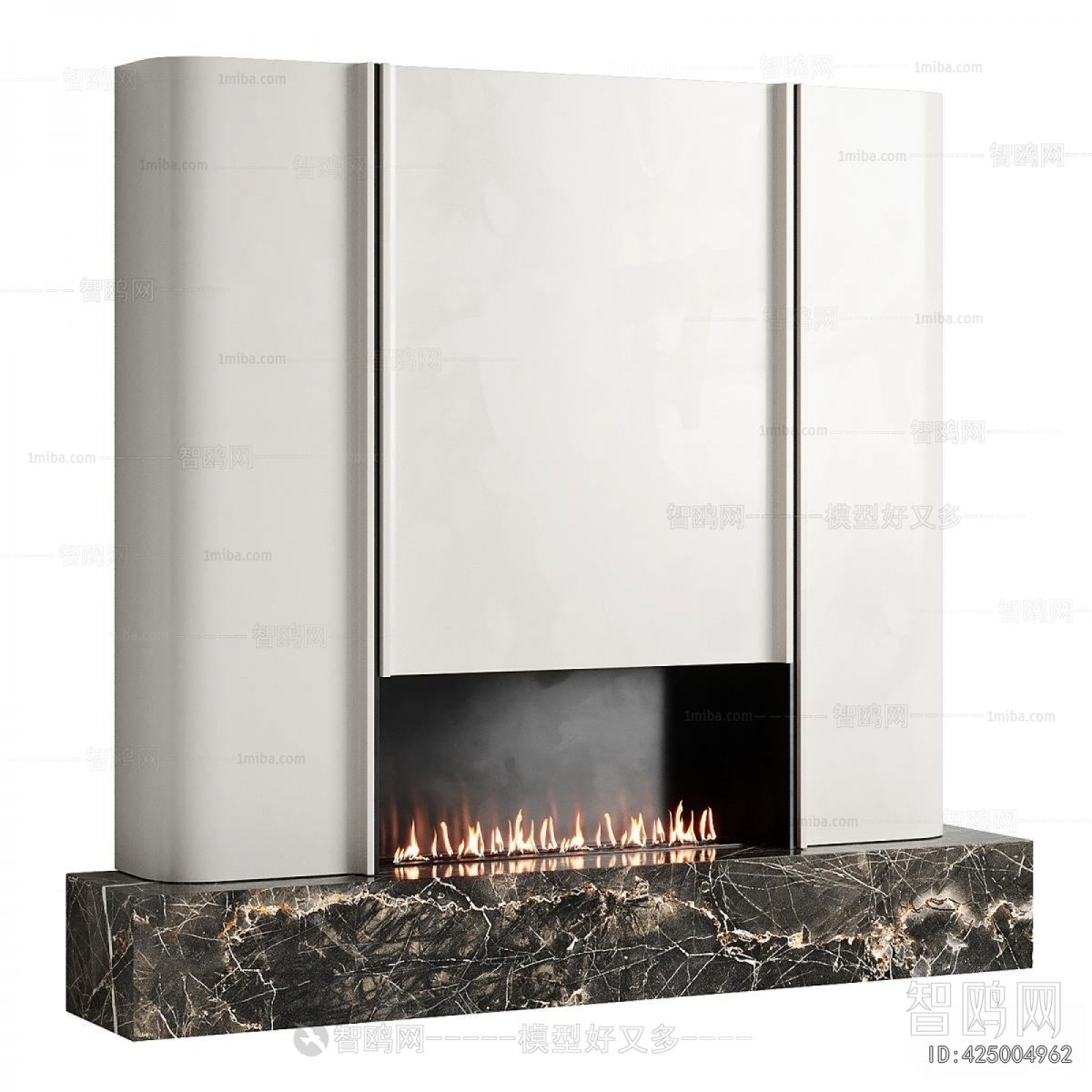 Modern Electronic Fireplace