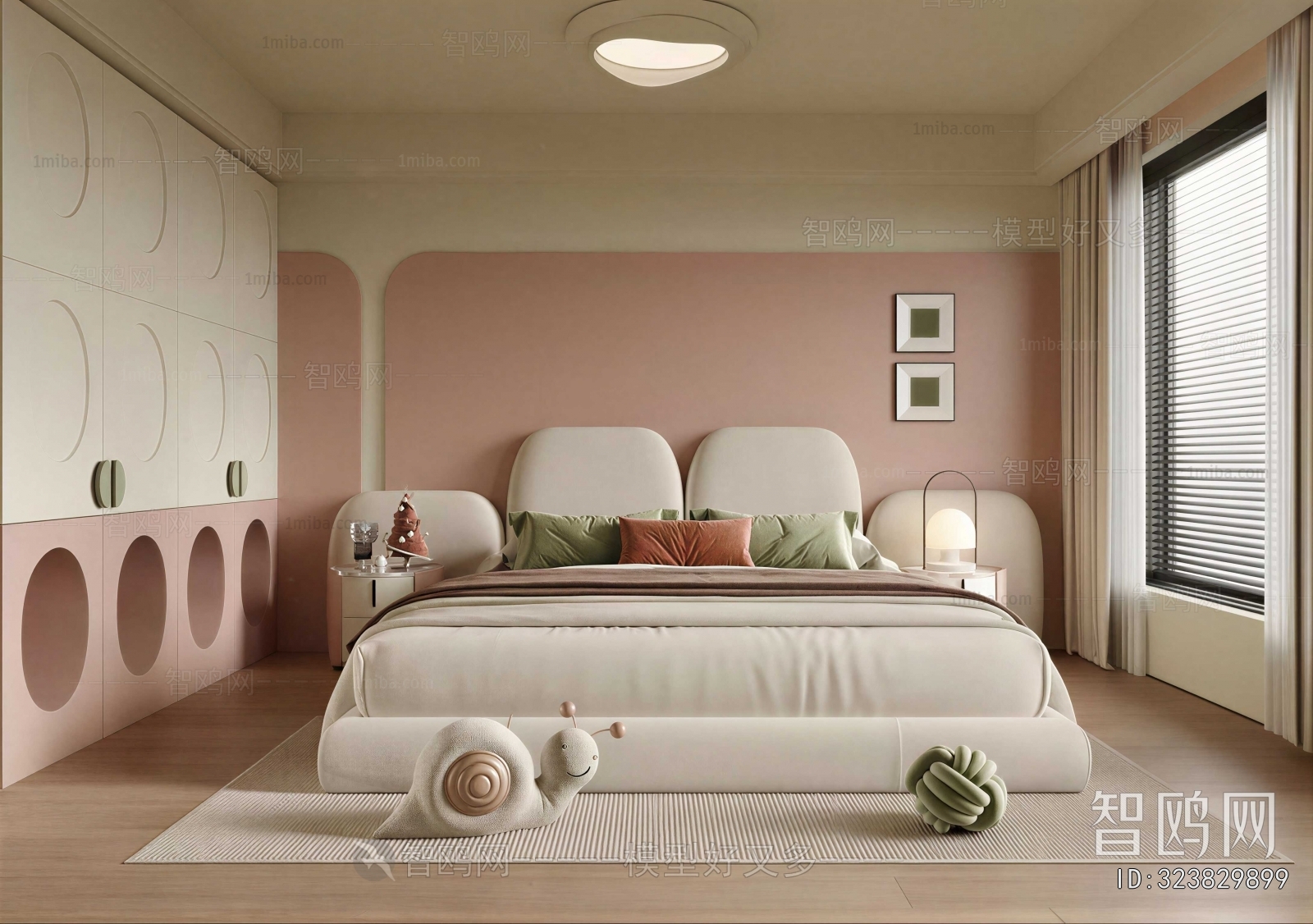 Wabi-sabi Style Bedroom