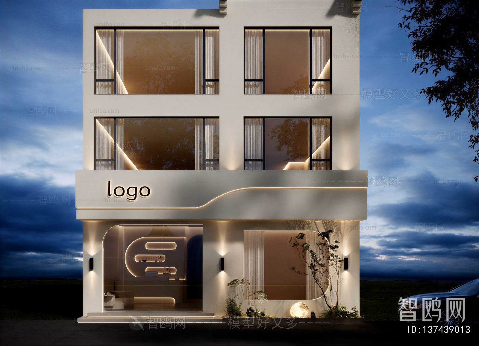 Modern Building Appearance