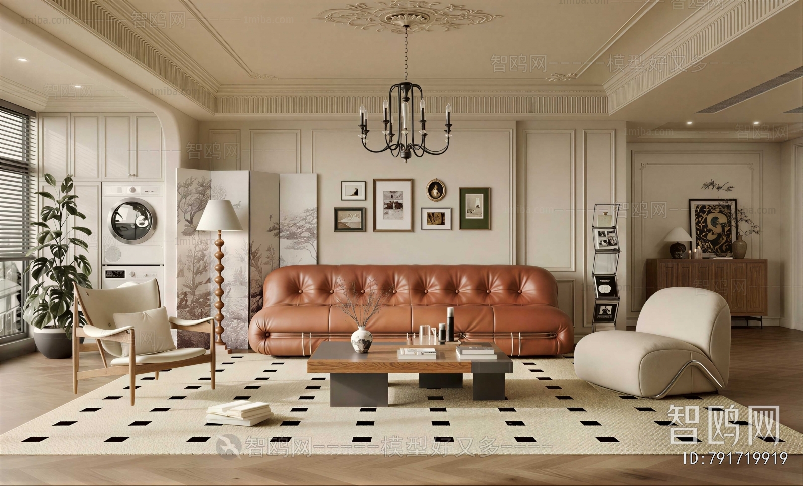 French Style A Living Room