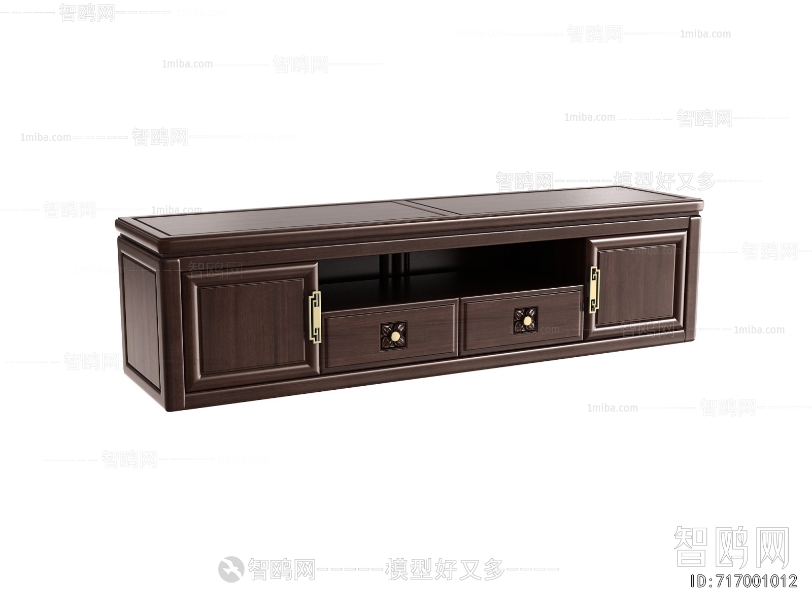 New Chinese Style TV Cabinet