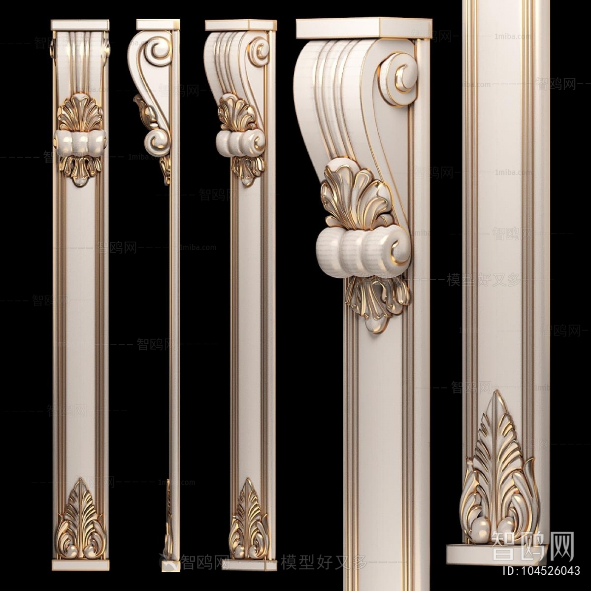 Simple European Style Column