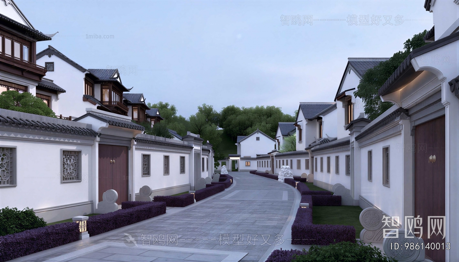 New Chinese Style Townhouse