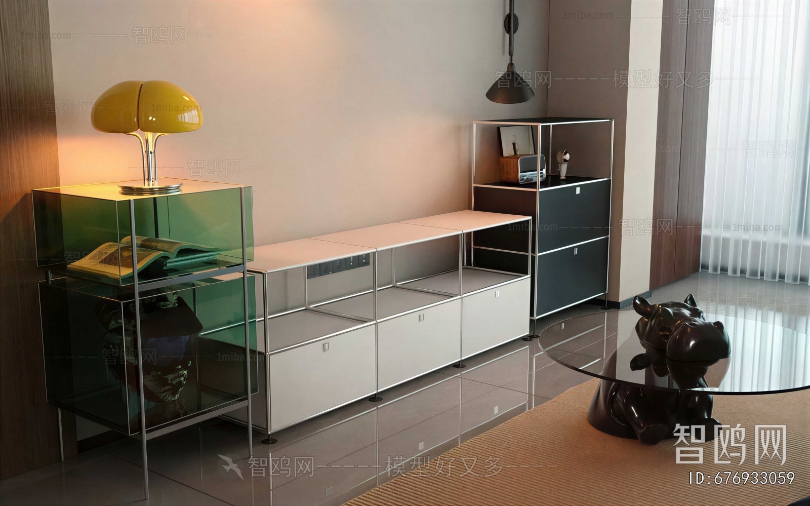 Modern Decorative Cabinet