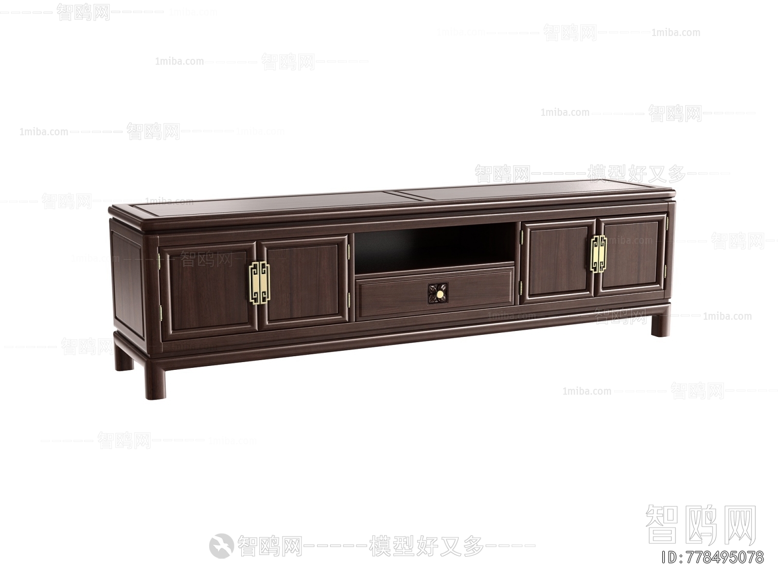 New Chinese Style TV Cabinet