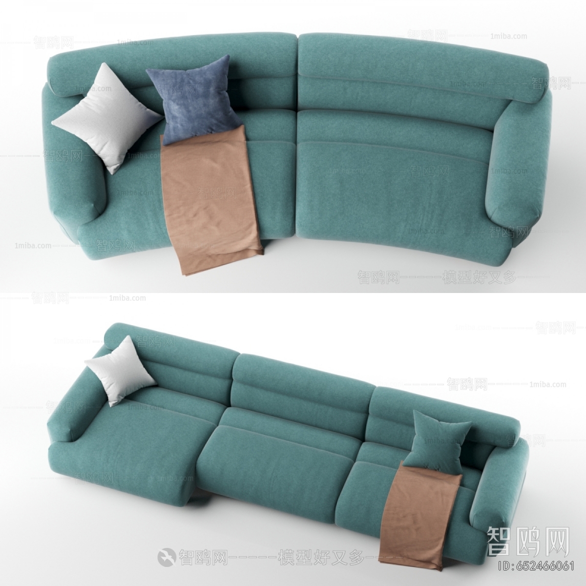 Modern Multi Person Sofa