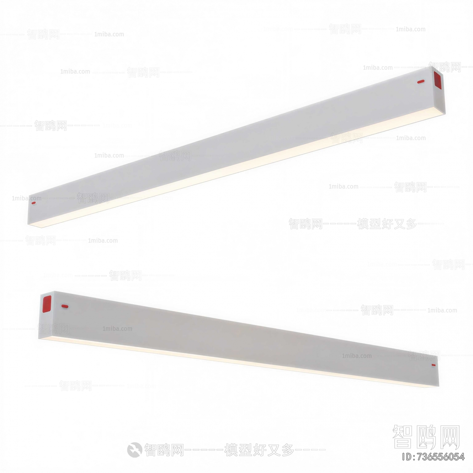 Modern Long Chandelier