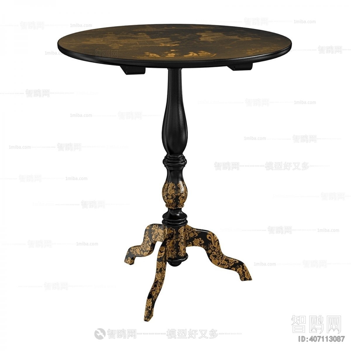 New Chinese Style Chinese Style Side Table/corner Table