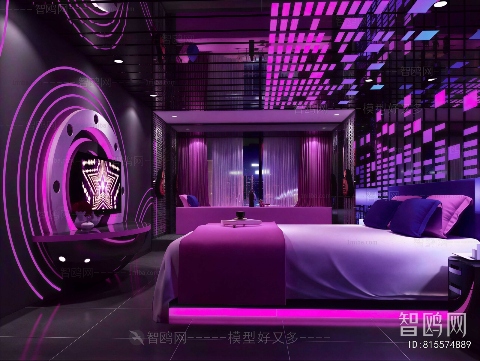 Modern Guest Room