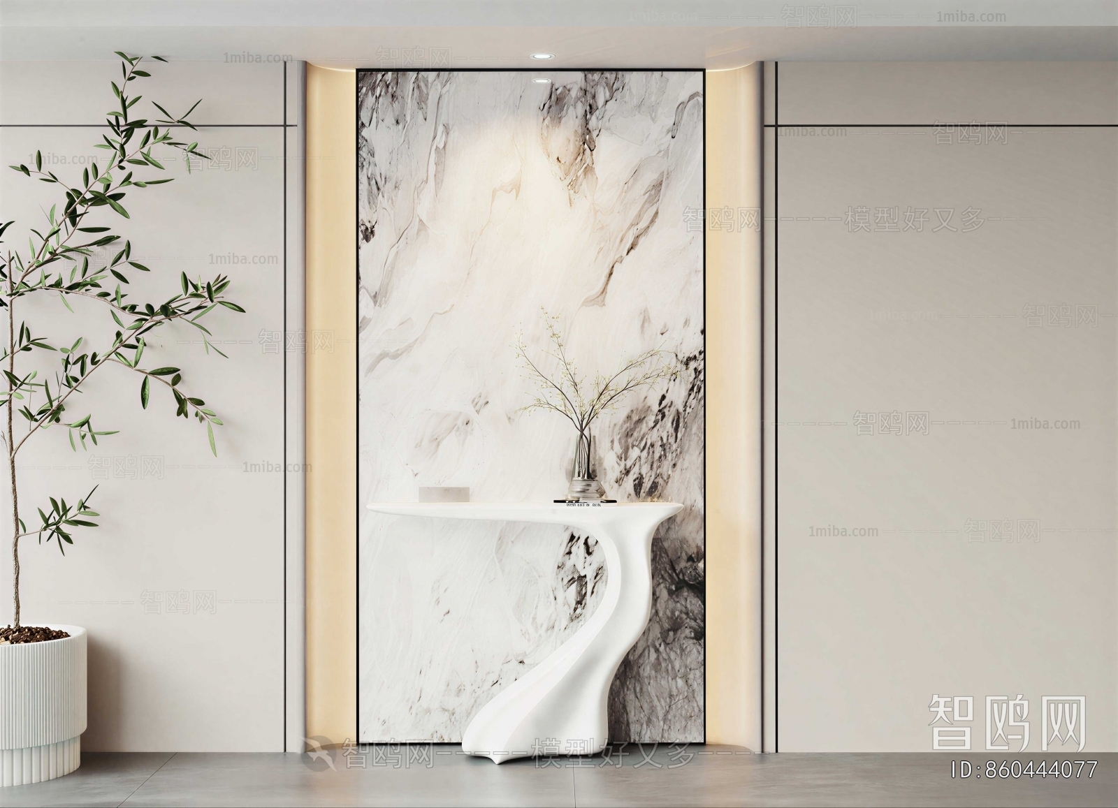 New Chinese Style TV Wall