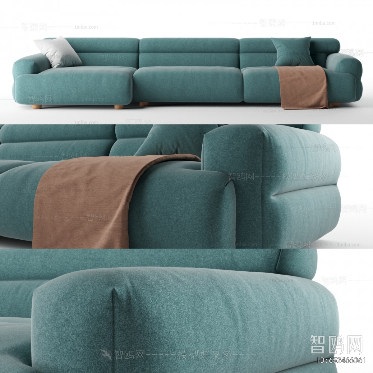 Modern Multi Person Sofa