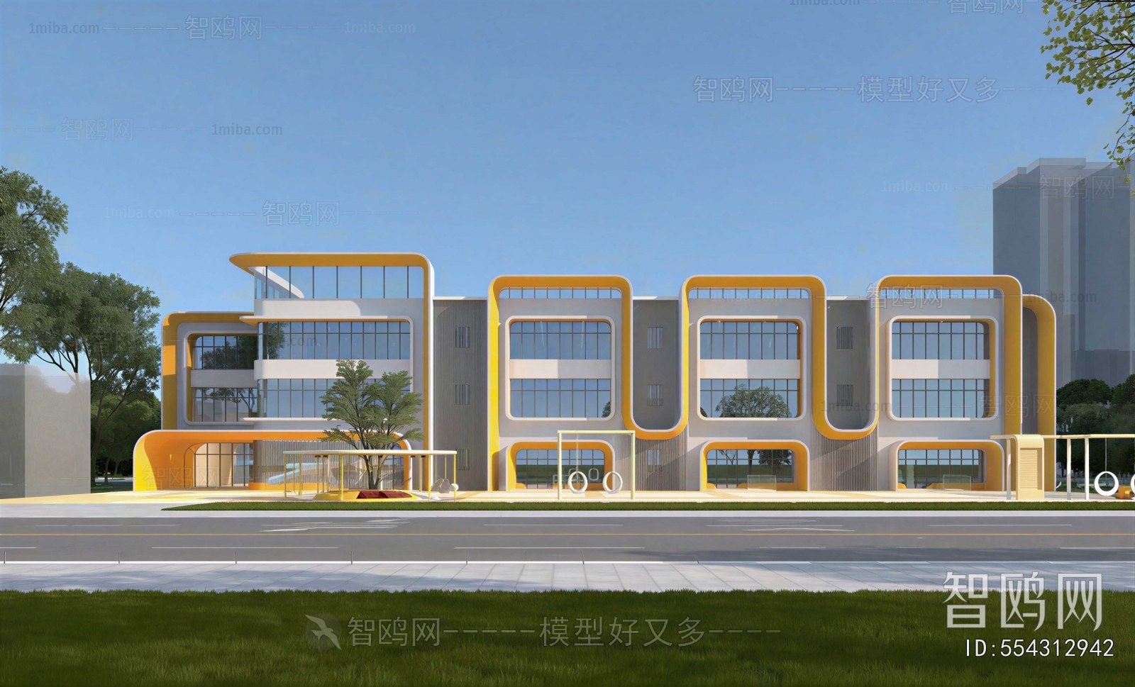 Modern Building Appearance