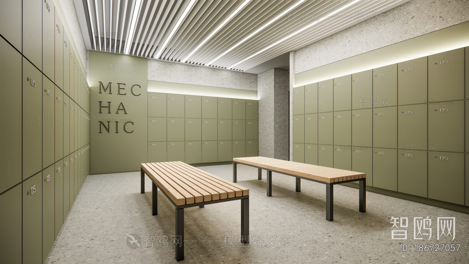 Modern Changing Room