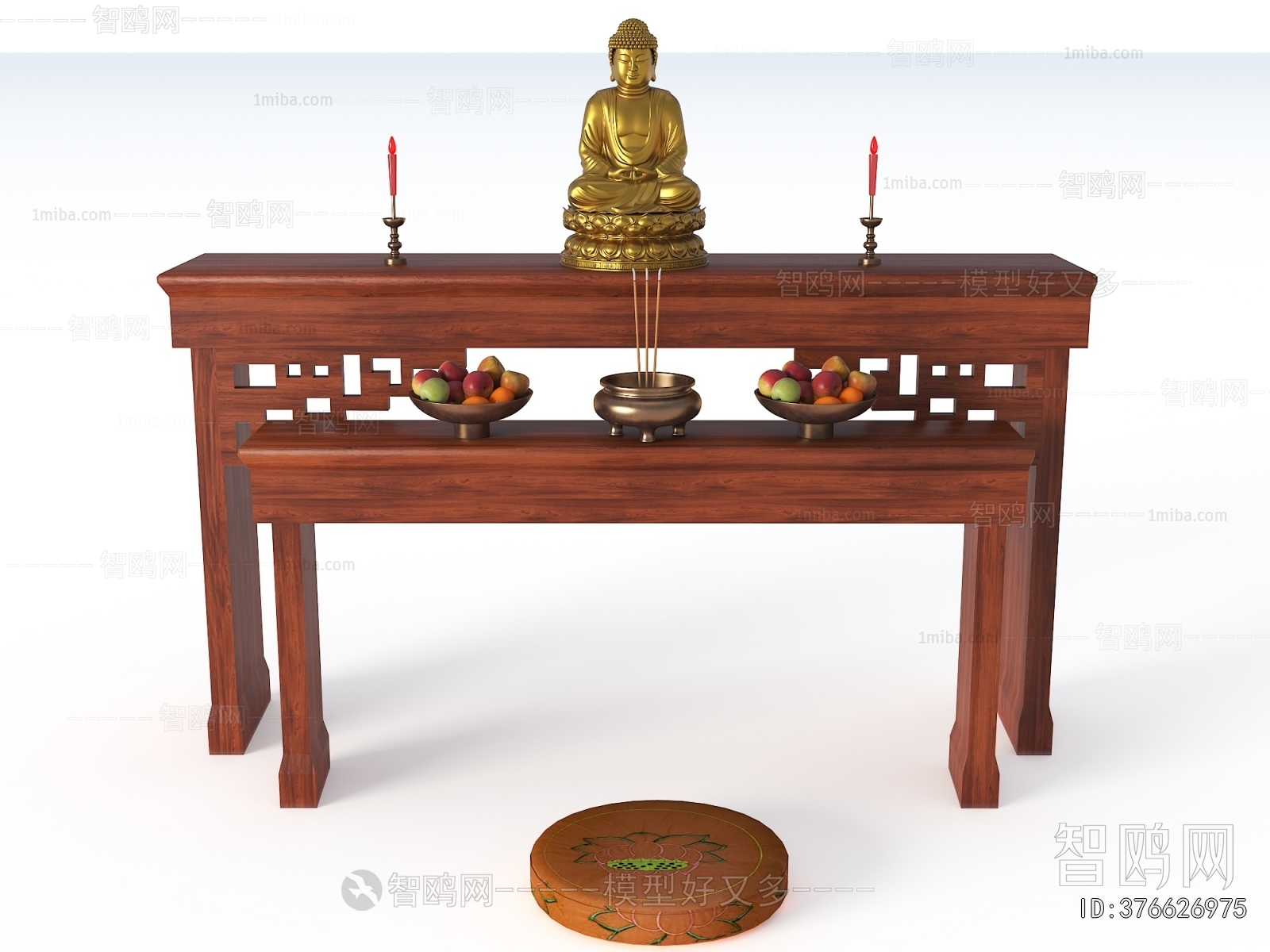 Chinese Style Buddhist Niche