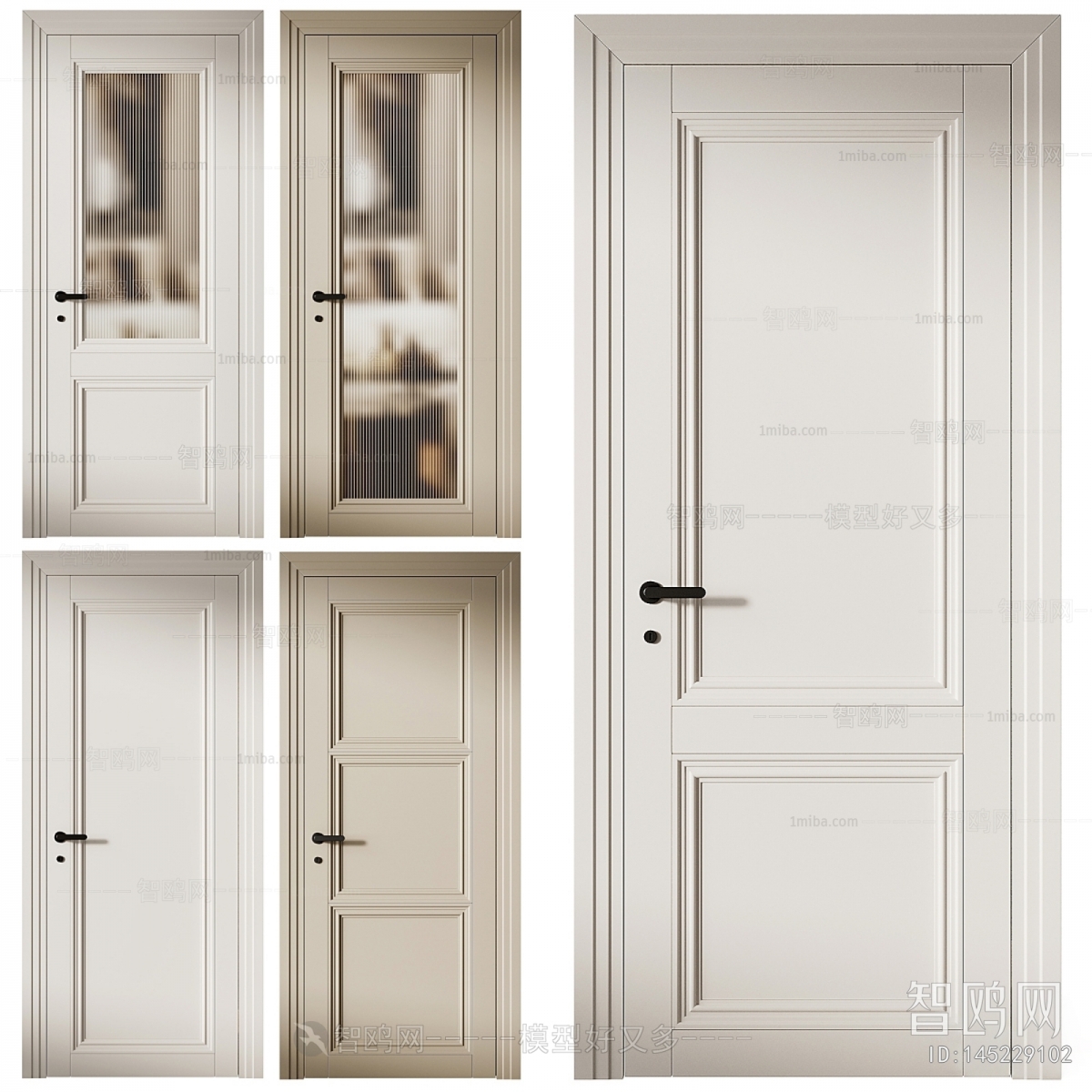 French Style Single Door