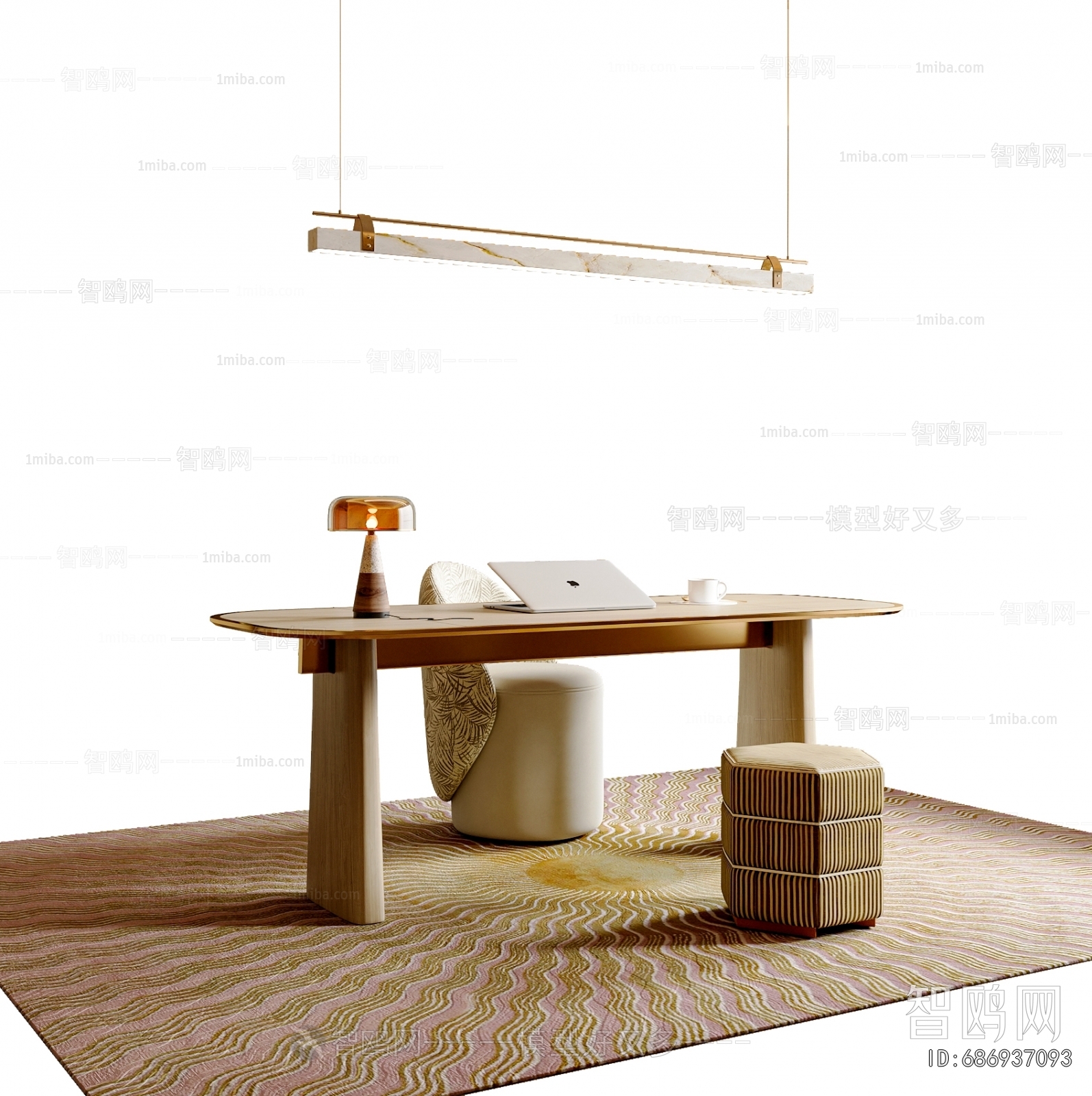 Modern Computer Desk And Chair