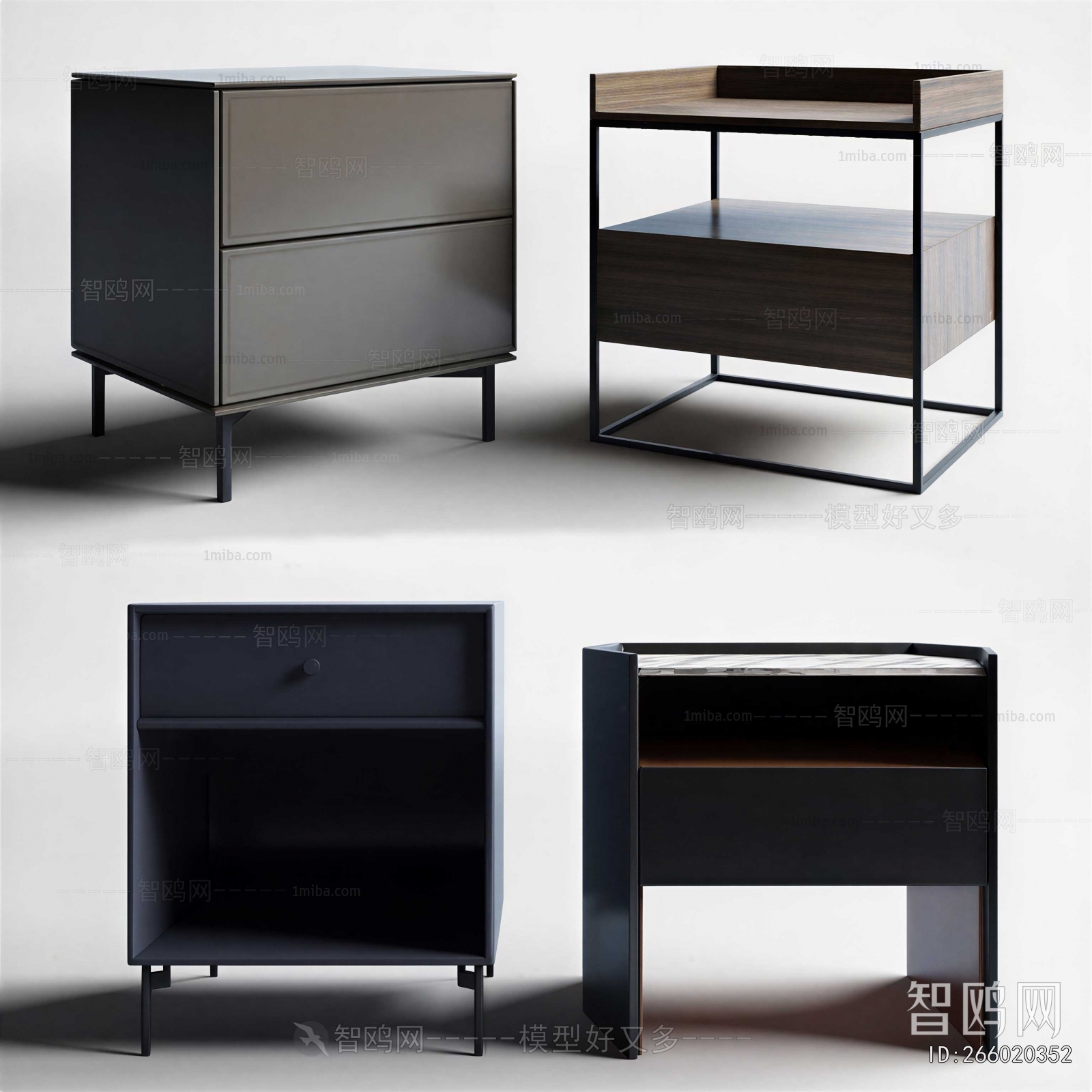 Modern Bedside Cupboard