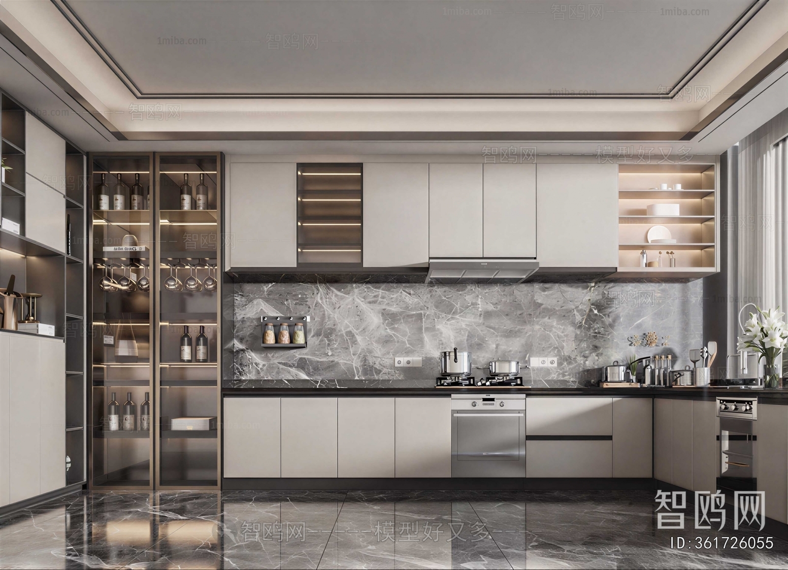 Modern The Kitchen