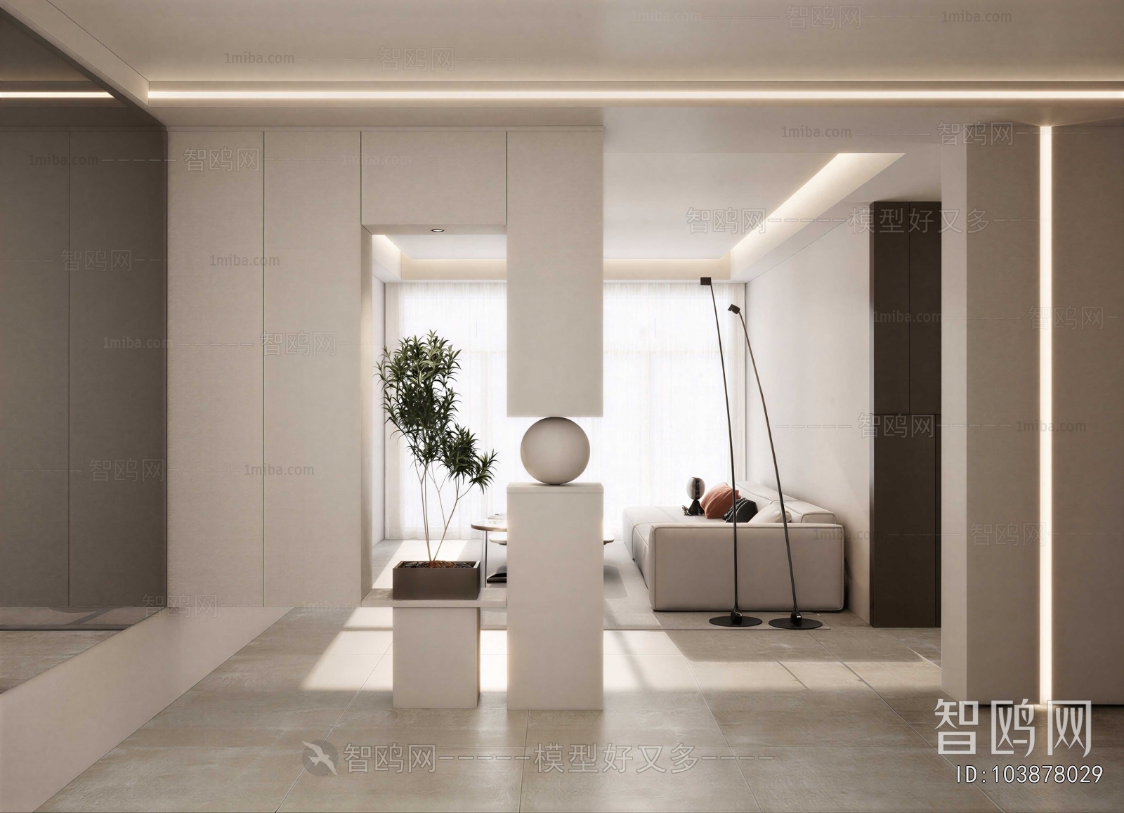 Modern Hallway