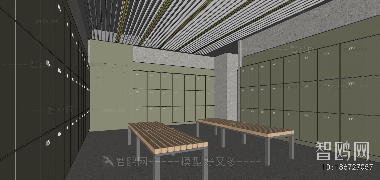 Modern Changing Room