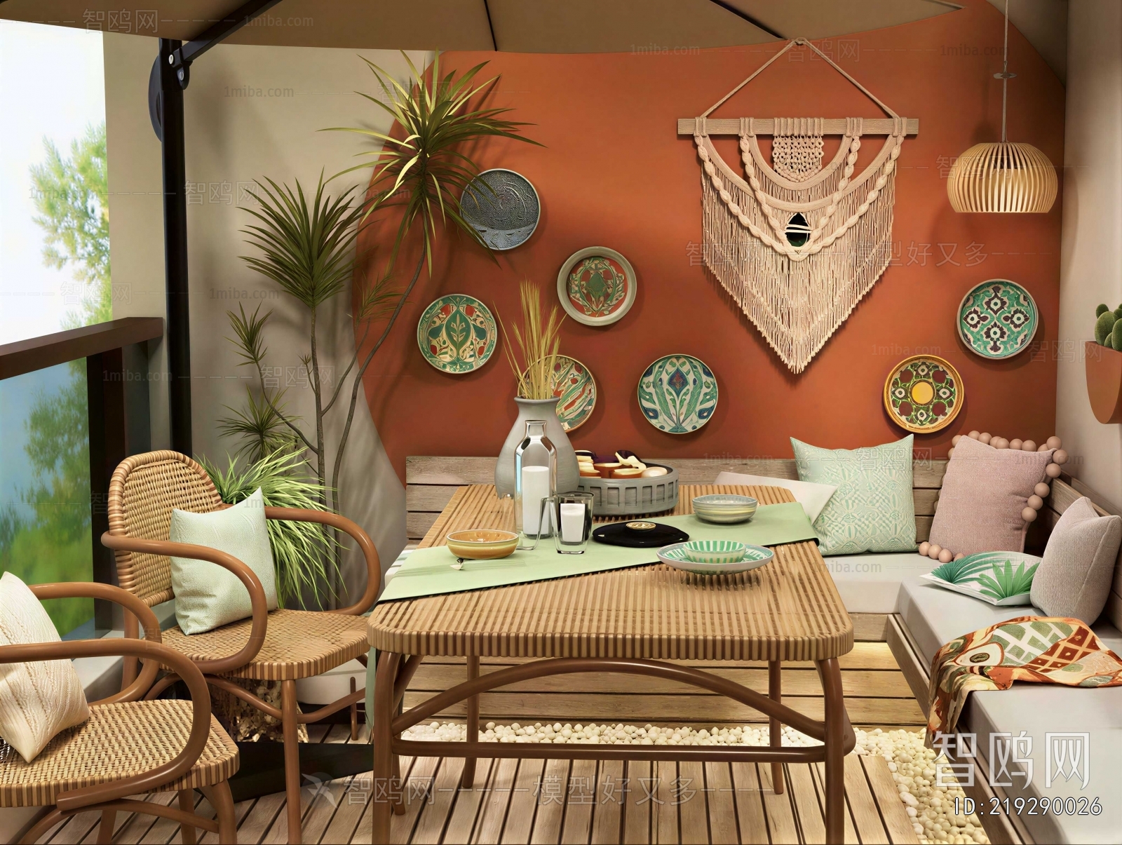 Modern Leisure Balcony