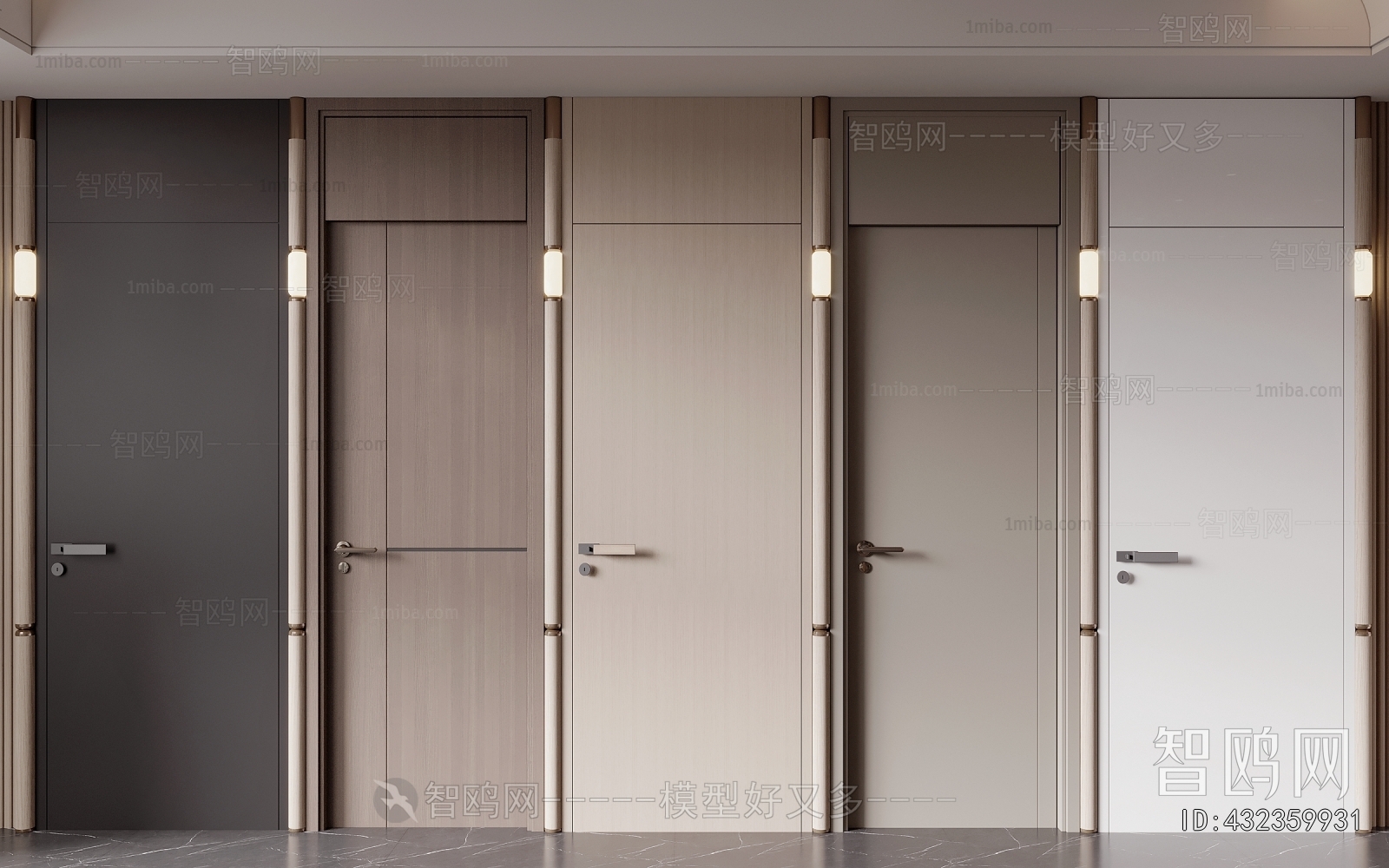 Modern Single Door