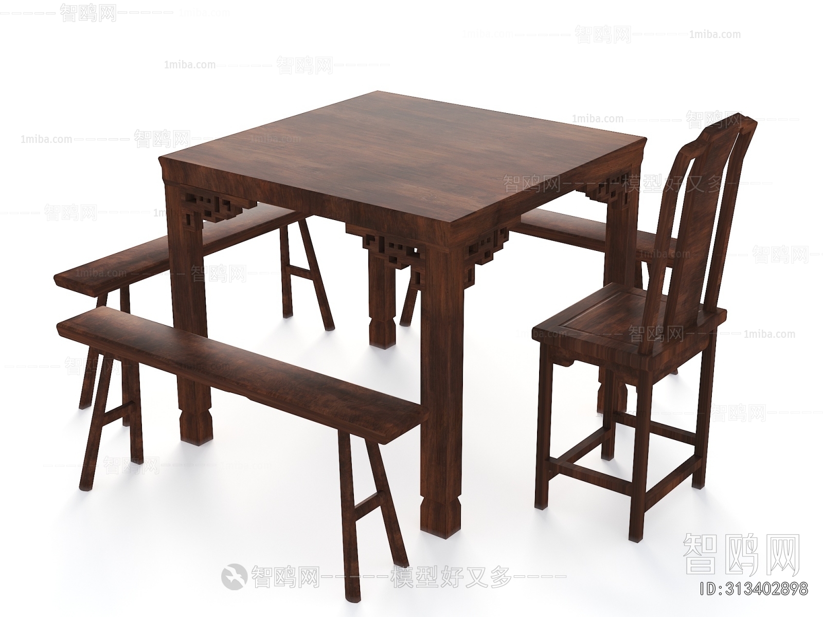 Chinese Style Dining Table And Chairs