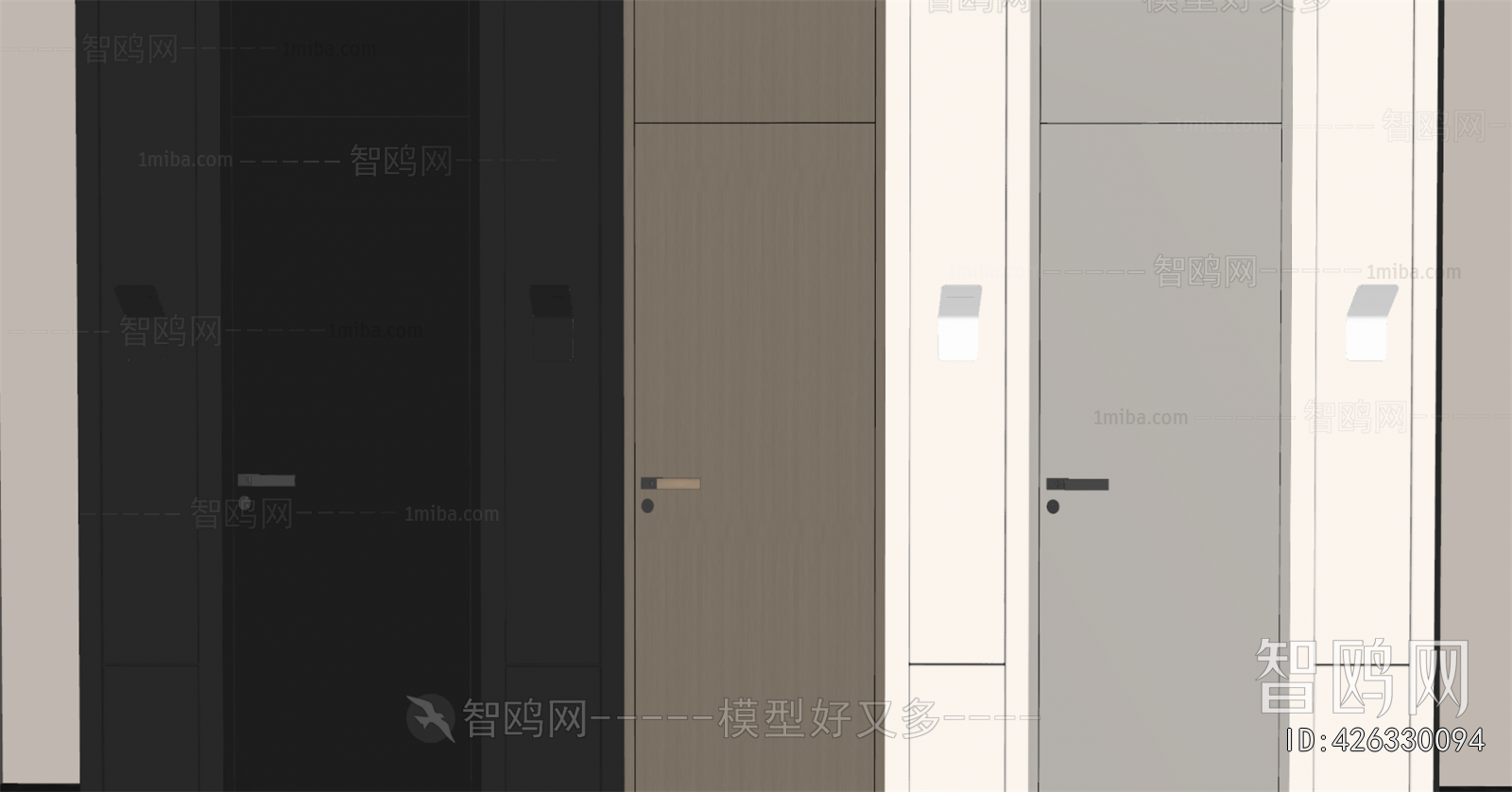 Modern Single Door
