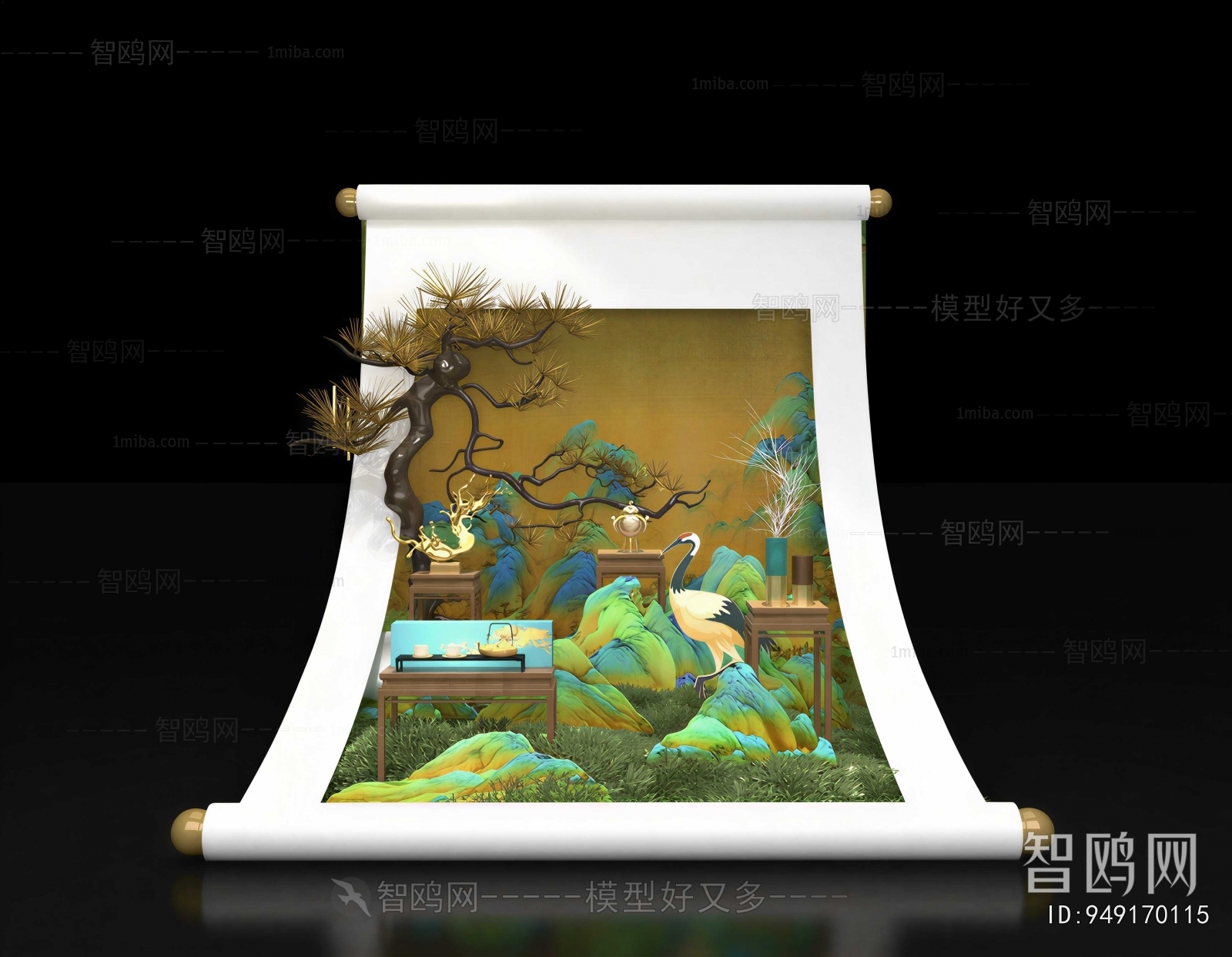 New Chinese Style Painting