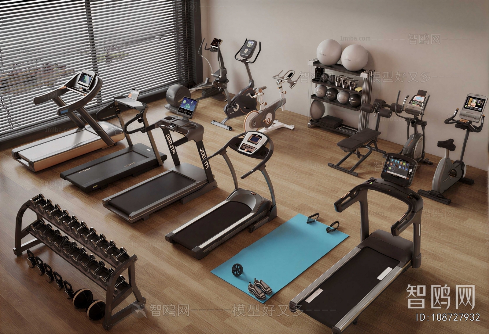 Modern Fitness Equipment