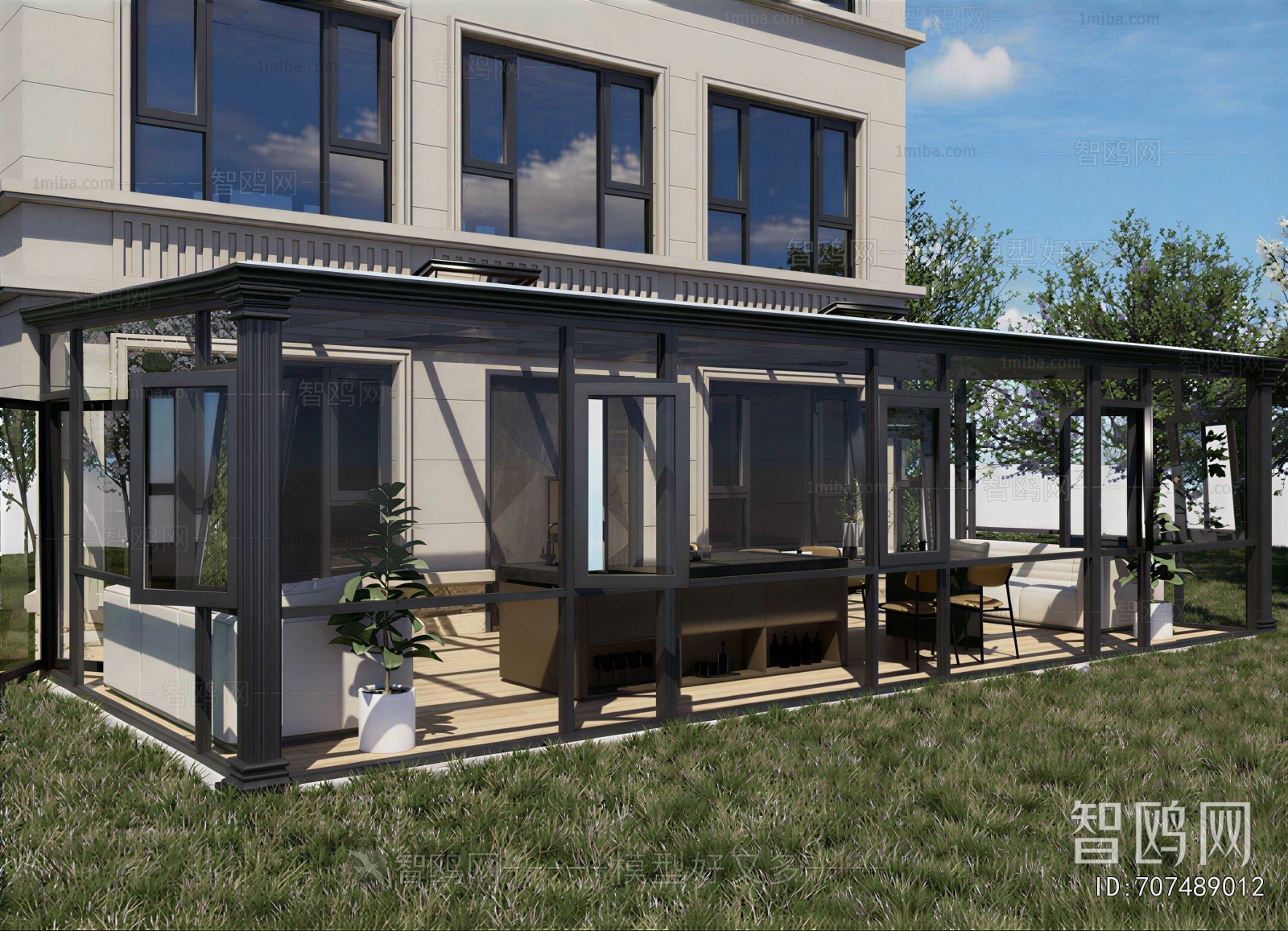 Modern Building Appearance