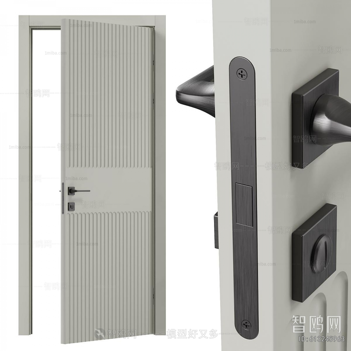 Modern Single Door
