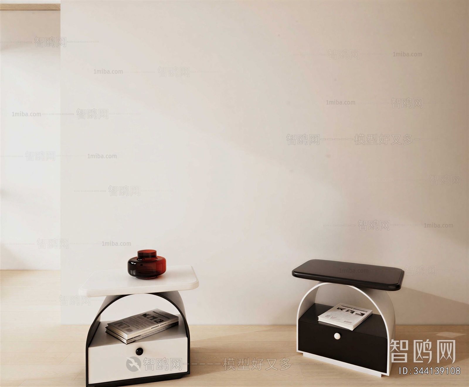 Modern Bedside Cupboard