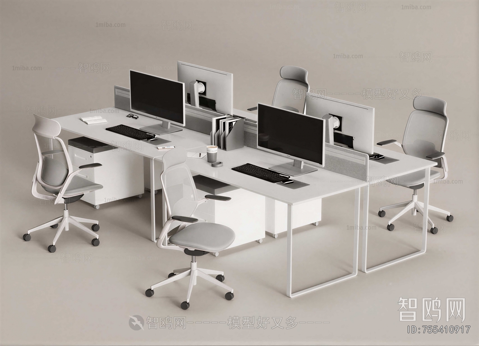 Modern Office Desk And Chair